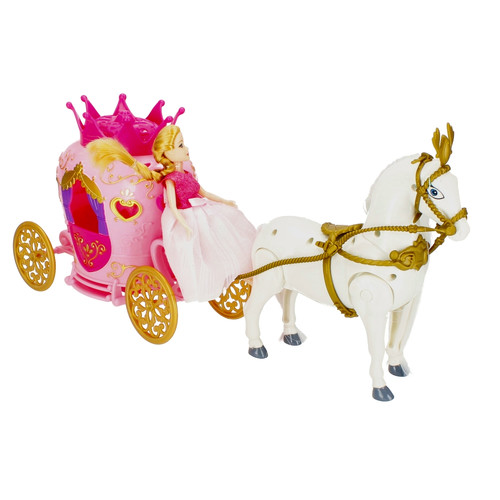 Dreamy Carriage Doll Playset 3+