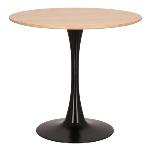 Table Simplet Skinny 80 cm, oak/black