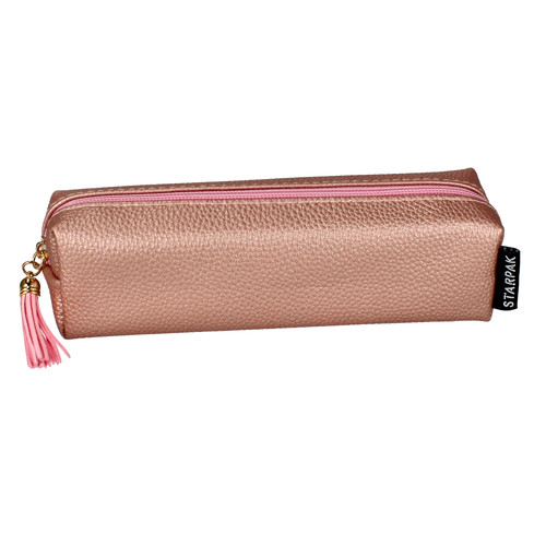 Pencil Case Fringe, pink