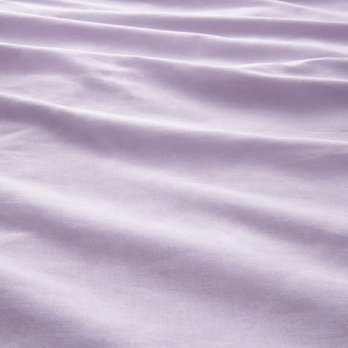 NATTSVÄRMARE Duvet cover and pillowcase, lilac, 150x200/50x60 cm