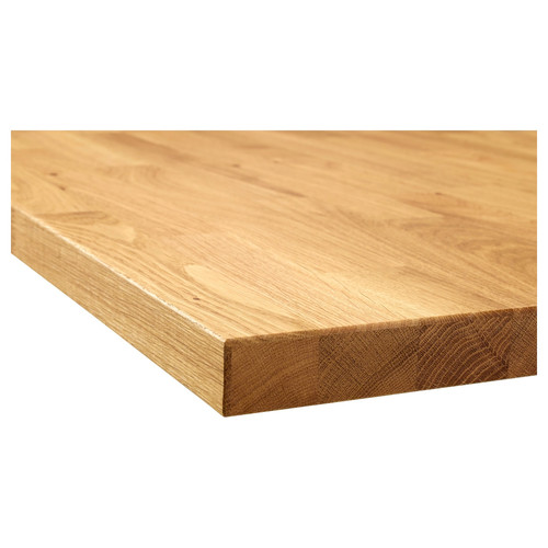 KARLBY Worktop, oak, veneer, 186x3.8 cm