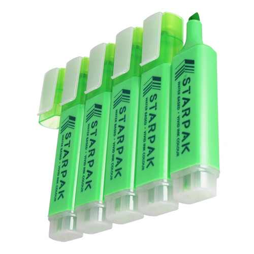 Starpak Highlighter Green 10pcs