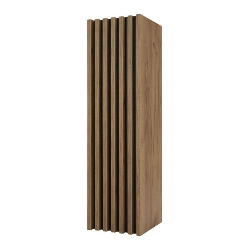 Bathroom High Wall-mounted Cabinet Line 34.3 cm, golden oak