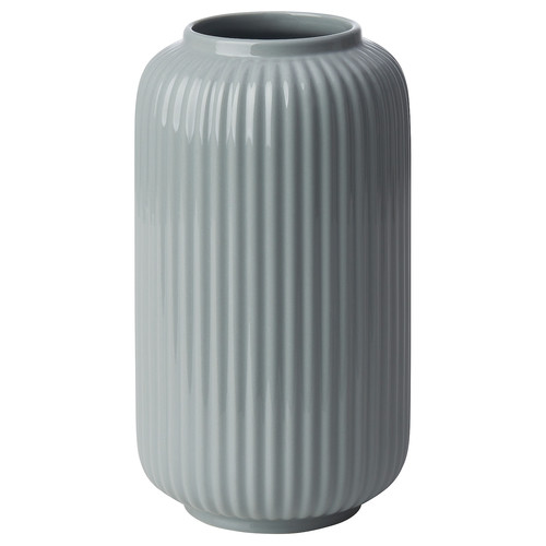 STILREN Vase, grey, 22 cm