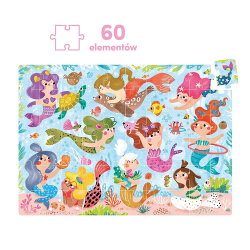 CzuCzu Children's Puzzle Magic Mermaids 60pcs 4+