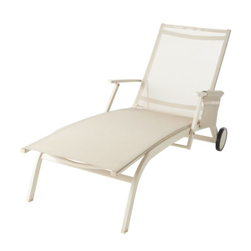 GoodHome Sun Lounger Santorin, beige