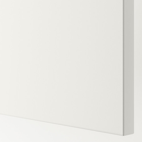 FONNES Drawer front, white, 80x20 cm