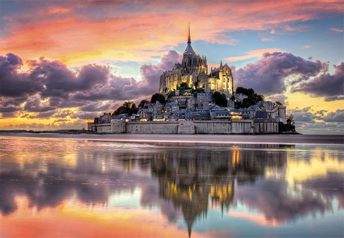 Clementoni Jigsaw Puzzle Compact Le Magnifique Mont Saint-Michel 1000pcs 10+