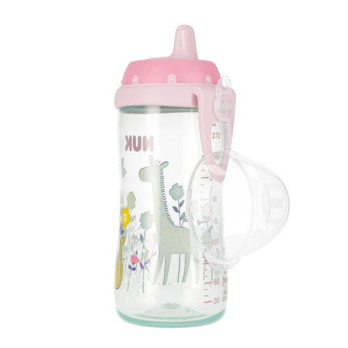 NUK First Choice Kiddy Cup 300ml 12m+, pink
