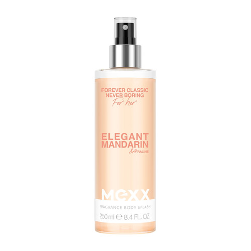 MEXX Fragrance Body Splash Forever Classic Never Boring for Her - Elegant Mandarin & Praline 250 ml