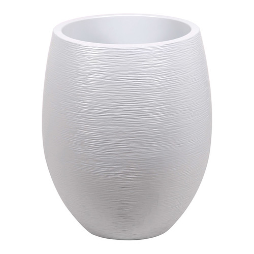 Plant Pot Graphit 50 x 60 cm, in-/outdoor, white