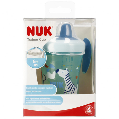 NUK Trainer Cup Evo 230ml 6m+, blue