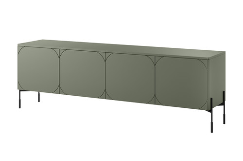 TV Cabinet with Drawer Sonatia 200, olive