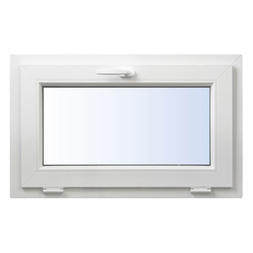 Tilt Triple-Pane PVC Window 1165 x 535 mm, white