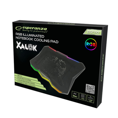 Esperanza Notebook Cooling Pad RGB XALOK