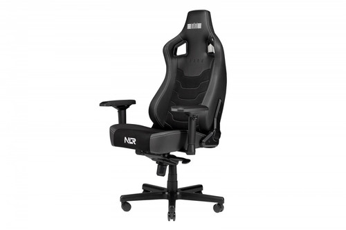 Next Level Racing Gaming Chair Elite Chair Black Leather & Suede Edition