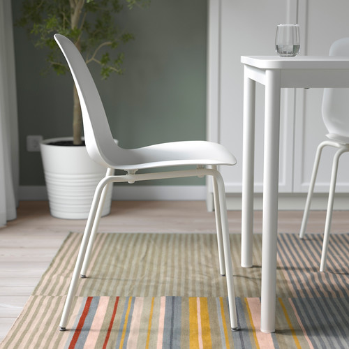 LIDÅS Chair, white/Sefast white