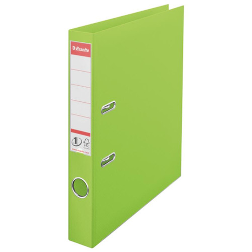 Esselte Lever Arch File A4/50 Vivida, green