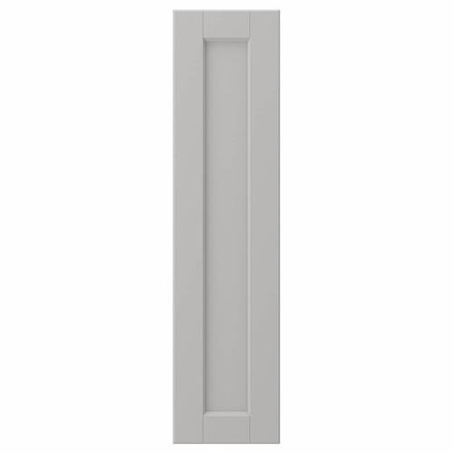 LERHYTTAN Door, light grey, 20x80 cm