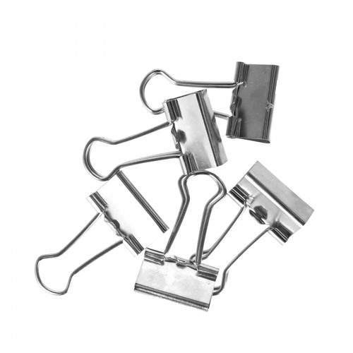 Office Accessories Set 100pcs, silver