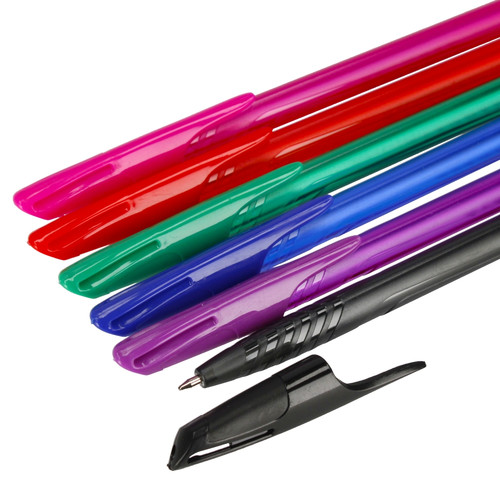 Starpak Ball Pens 6 Colours