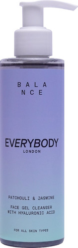 EVERYBODY Balance Face Gel Cleanser Patchouli & Jasmine 93% Natural 50ml