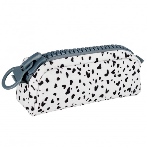 School Pencil Case Dalmatian, black & white, 1pc