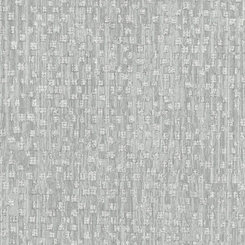 GoodHome Vinyl Wallpaper on Fleece Tarenna, silver