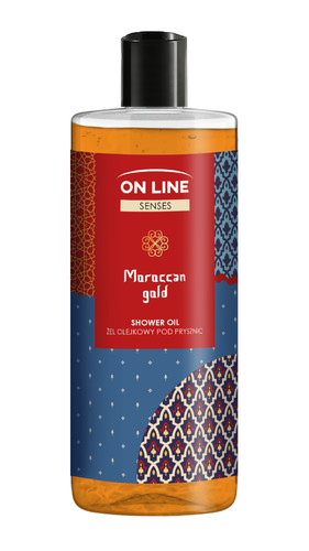 ON LINE Senses Oil Shower Gel Moroccan Gold 500ml