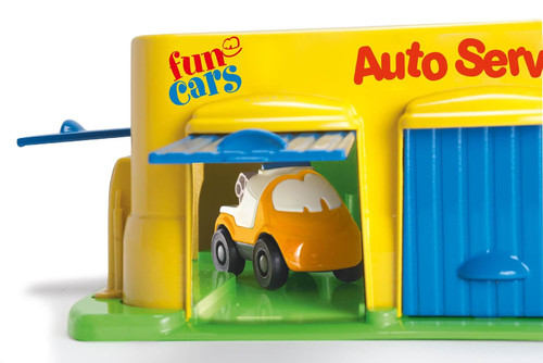 Dantoy Bio Toys Auto Servie & Car Park Fun Cars 12m+