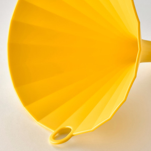 UPPFYLLD Funnel, bright yellow, 13 cm