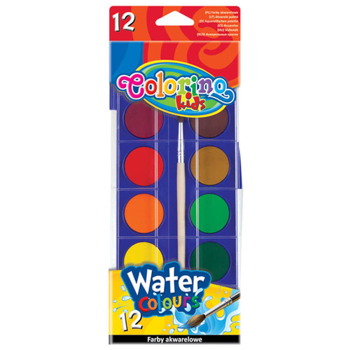 Colorino Kids Watercolour Paints 12 Colours