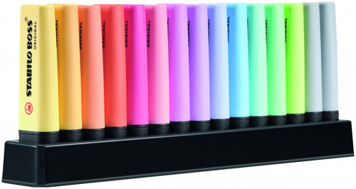 Stabilo Highlighter Boss Pastel 15pcs