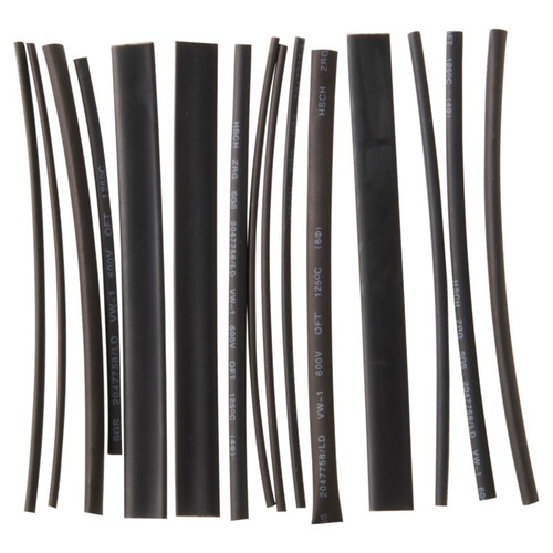 Heat-shrink Tubing 2-8mm black 15pcs