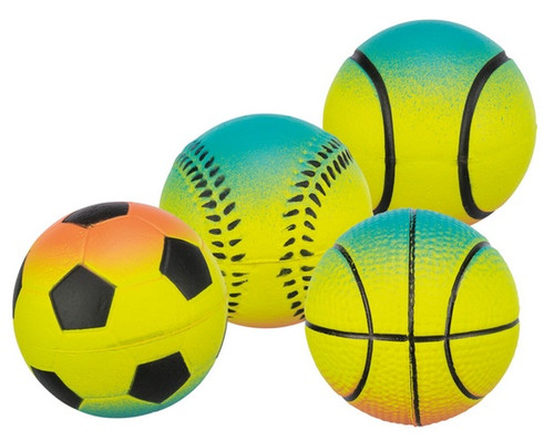 Trixie Dog Toy Neon Ball 7cm, 1pc, assorted colours