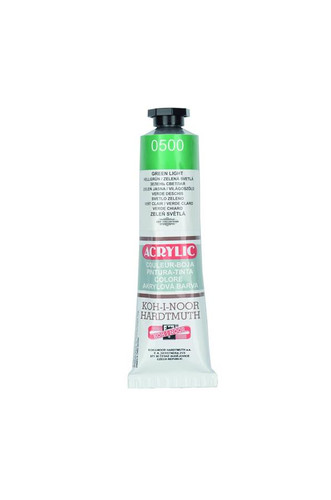 Koh-i-Noor Acrylic Paint Colour 0500 Light Green 40ml