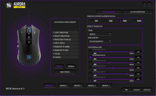 iBOX Gaming Wired Mouse Aurora A3 RGB