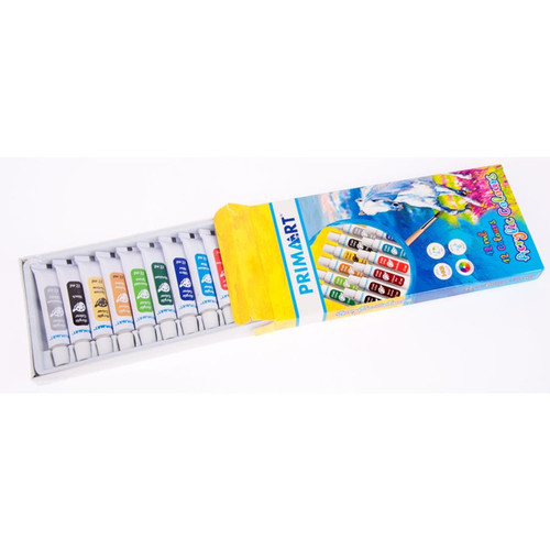 Prima Art Acrylic Paints 12 Colours x 12ml