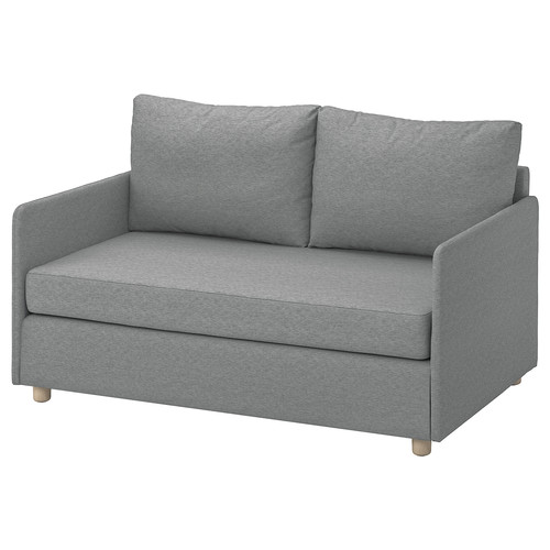 FRIDHULT Sofa-bed, Knisa light grey, 119 cm