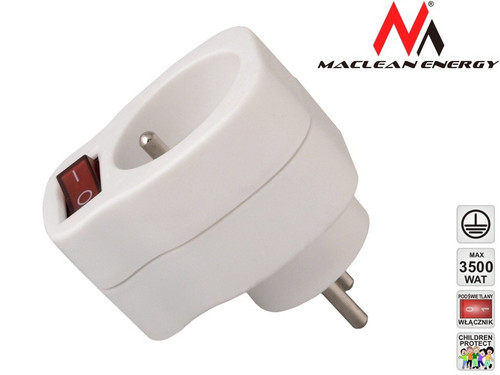 MCE13 AC outlet with a switch 