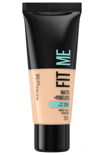 Maybelline Fit Me! Matte + Poreless Foundation no. 104 Soft Ivory