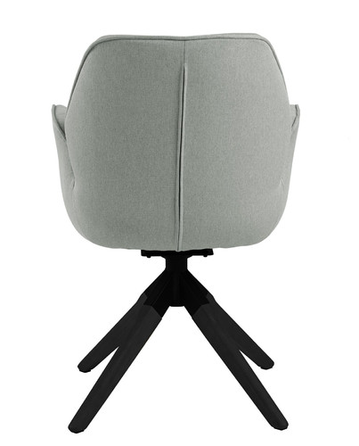 Swivel Chair Aura, auto return, light grey