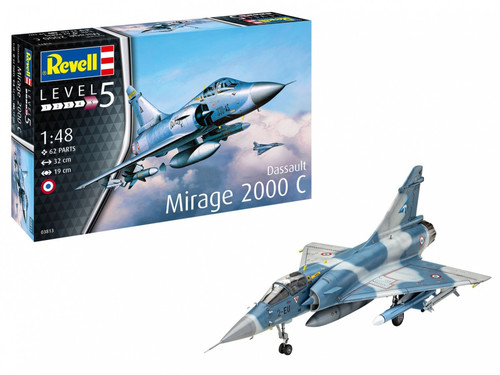 Revell Plastic Model Kit Dassault Mirage 2000c 1/48 12+