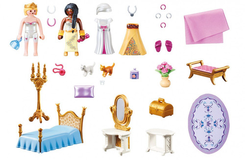 Playmobil Princess Bedroom 4+