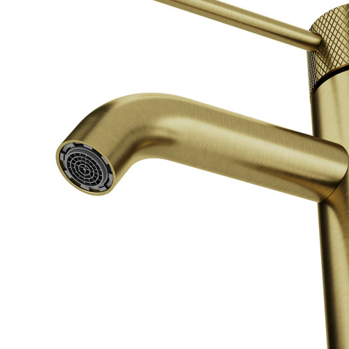 GoodHome Basin Mixer Tap Owens M, gold