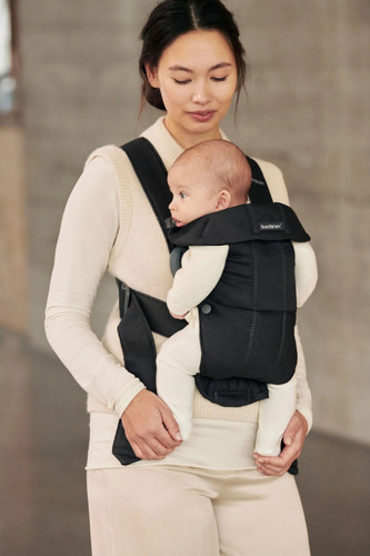 BABYBJÖRN Baby Carrier MINI Woven, Black