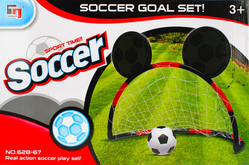 Soccer Football Goal with Accessories 105x74x53cm, 3+