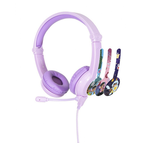 BuddyPhones Headphones Galaxy, lilac