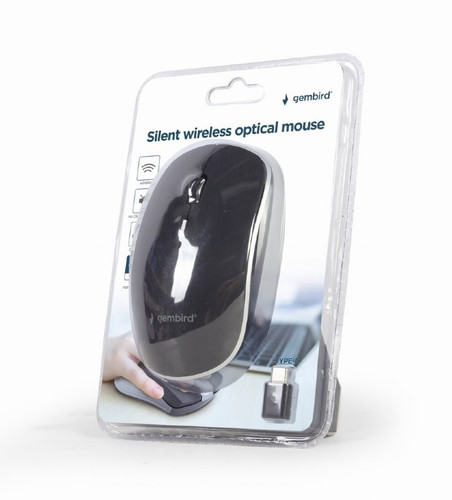 Gembird Optical Wireless Mouse USB-C