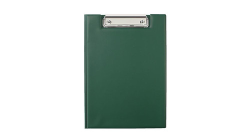 Clipboard Folder A5, PVC, dark green